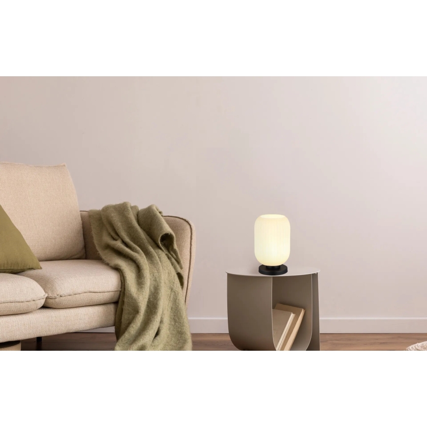 Globo - Bordslampa 1xE27/40W/230V vit