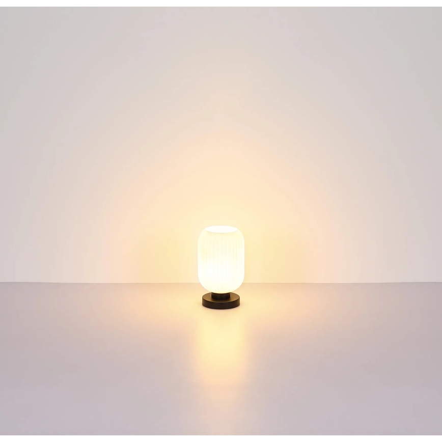 Globo - Bordslampa 1xE27/40W/230V vit