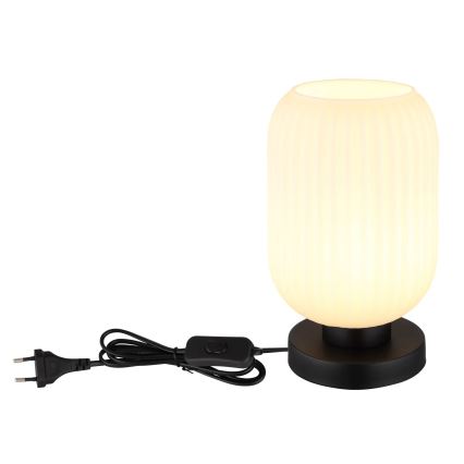 Globo - Bordslampa 1xE27/40W/230V vit