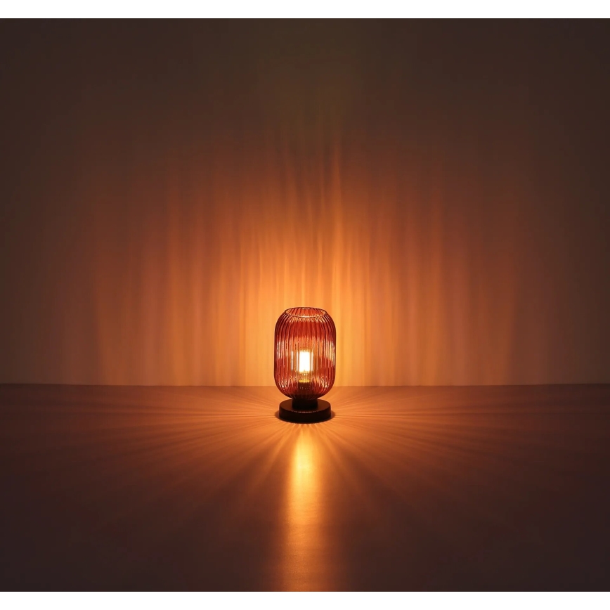 Globo - Bordslampa 1xE27/40W/230V lila