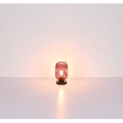 Globo - Bordslampa 1xE27/40W/230V lila