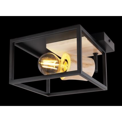 Globo 15477D - Takbelysning HAGAR 1xE27/60W/230V