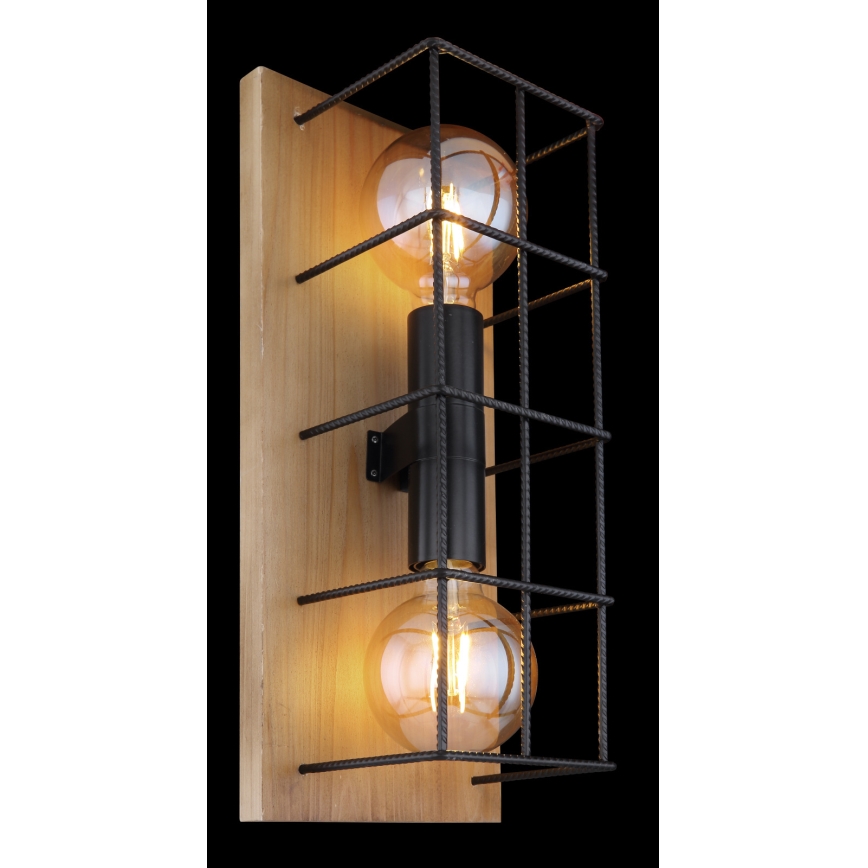 Globo - Vägglampa  2xE27/60W/230V