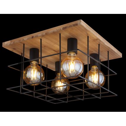 Globo - Taklampa 4xE27/60W/230V