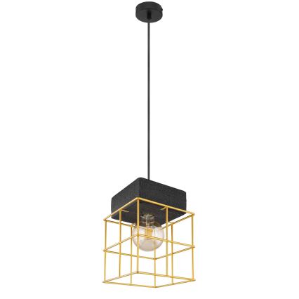 Globo - Ljuskrona med textilsladd 1xE27/60W/230V