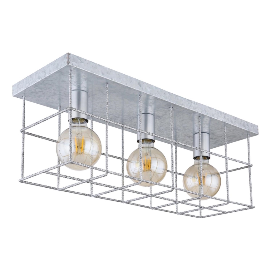 Globo 15530Z-3D - Taklampa MERRIL 3xE27/60W/230V