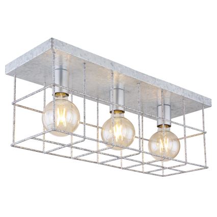 Globo 15530Z-3D - Taklampa MERRIL 3xE27/60W/230V