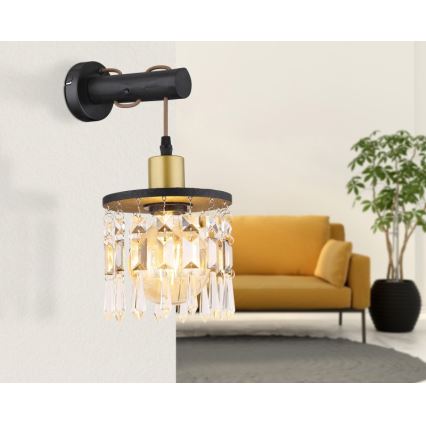 Globo 15533W - Vägglampa COMMA 1xE27/40W/230V
