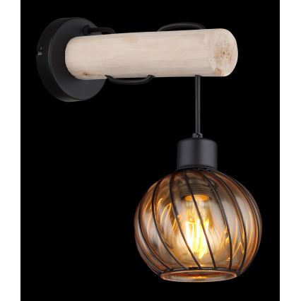 Globo - Vägglampa 1xE27/15W/230V