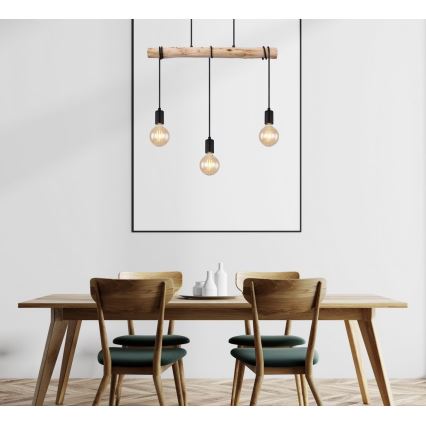 Globo - Taklampa med 3xE27/60W/230V