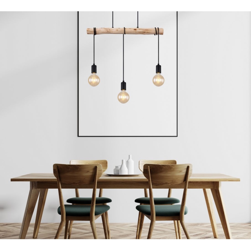 Globo - Taklampa med 3xE27/60W/230V