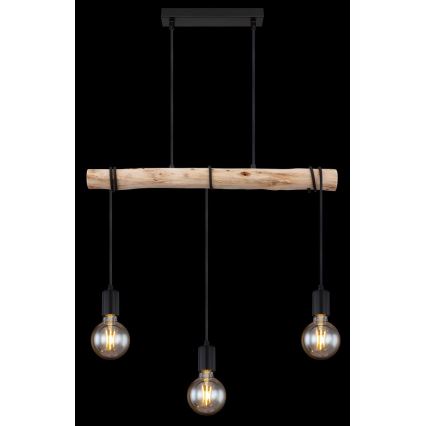 Globo - Taklampa med 3xE27/60W/230V