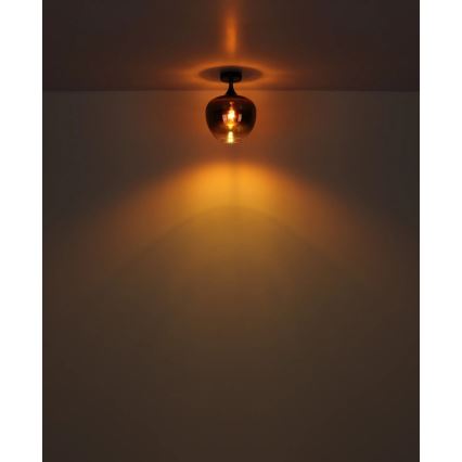 Globo - Taklampa 1xE27/40W/230V koppar