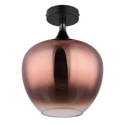 Globo - Taklampa 1xE27/40W/230V koppar