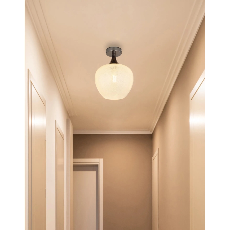 Globo - Taklampa 1xE27/40W/230V vit/antracit