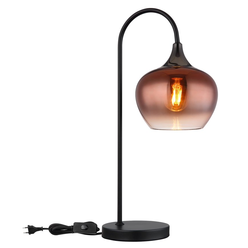 Globo - Bordslampa 1xE27/40W/230V koppar