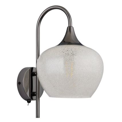 Globo - Vägglampa 1xE27/40W/230V vit/antracit