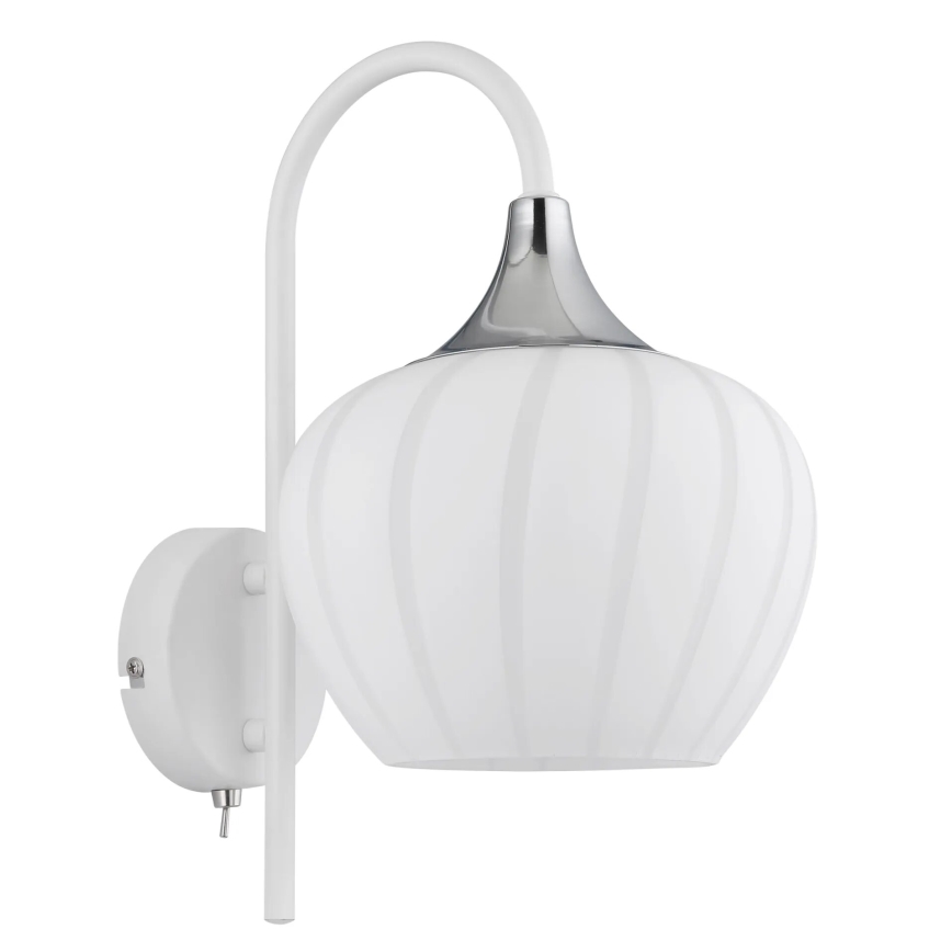 Globo - Vägglampa 1xE27/40W/230V vit