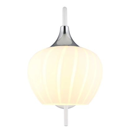 Globo - Vägglampa 1xE27/40W/230V vit