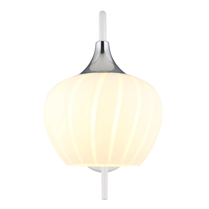 Globo - Vägglampa 1xE27/40W/230V vit