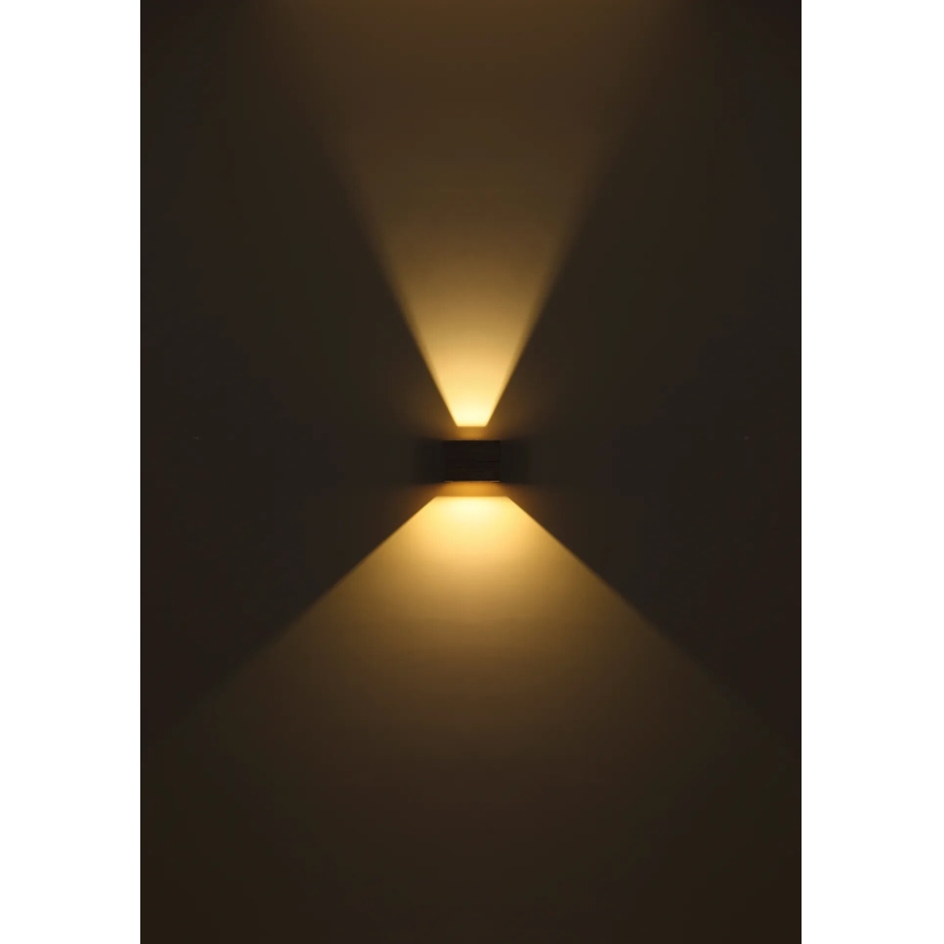 Globo - LED väggbelysning LED/8W/230V brun