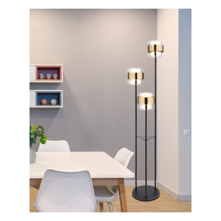 Globo - Golvlampa 3xE27/60W/230V
