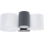 Globo 15586-4D - Taklampa MAKKI 4xE27/15W/230V vit/grå/svart