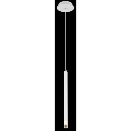 Globo - Ljuskrona med textilsladd 1xG9/4W/230V diameter 12 cm