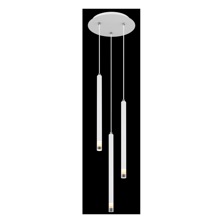Globo - Ljuskrona med textilsladd 3xG9/4W/230V diameter 24 cm
