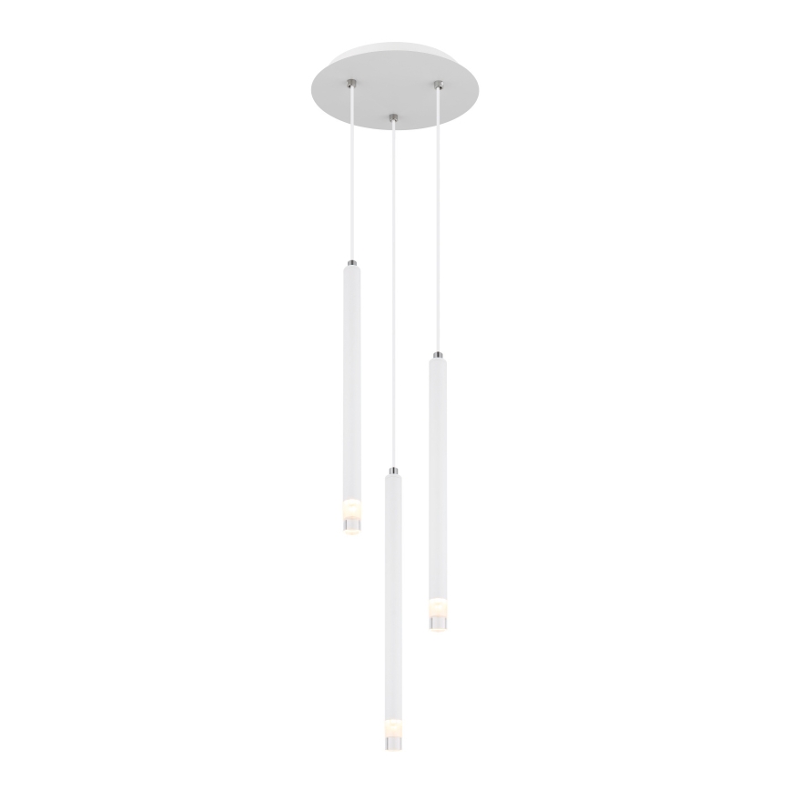 Globo - Ljuskrona med textilsladd 3xG9/4W/230V diameter 24 cm