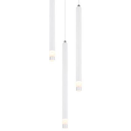 Globo - Ljuskrona med textilsladd 3xG9/4W/230V diameter 24 cm