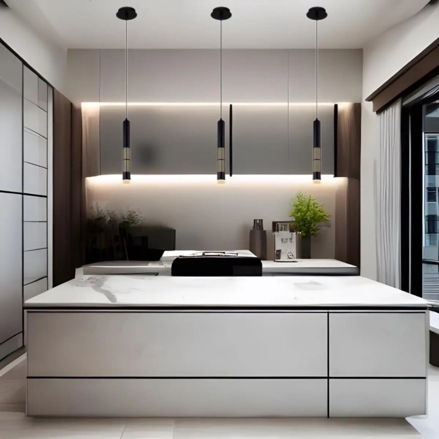 Globo 15630H - LED-pendellampa med vajer PENNY LED/12W/230V 3000K svart