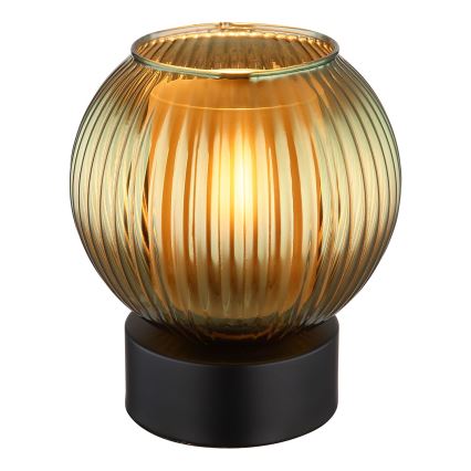 Globo - Bordslampa 1xE27/25W/230V diameter 15 cm grön