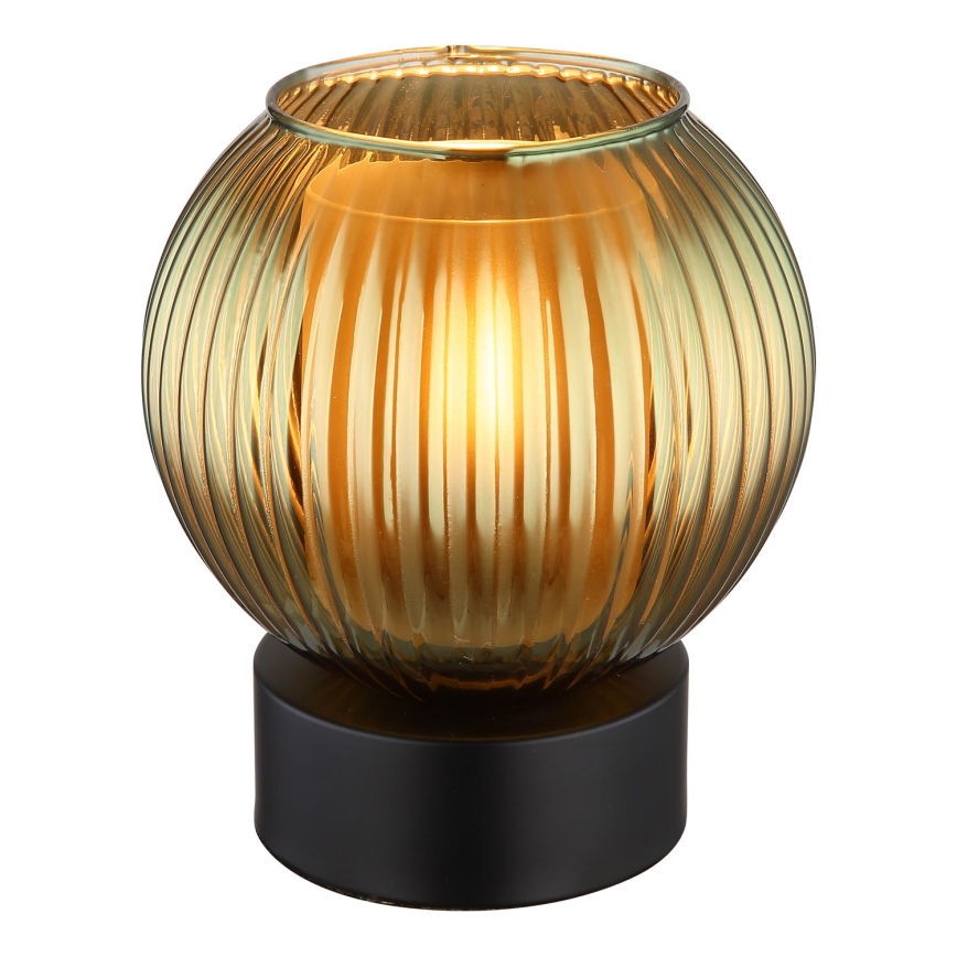 Globo - Bordslampa 1xE27/25W/230V diameter 15 cm grön