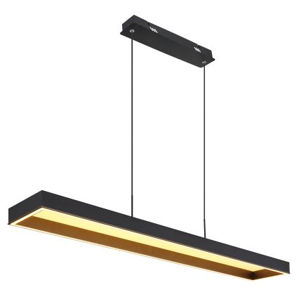 Globo - LED ljusreglerad ljuskrona på textilsladd LED/70W/230V 2700-6500K + fjärrkontroll