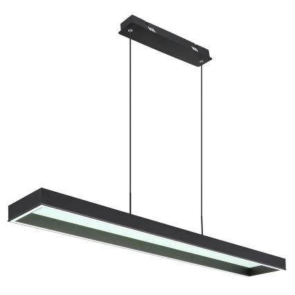 Globo - LED ljusreglerad ljuskrona på textilsladd LED/70W/230V 2700-6500K + fjärrkontroll