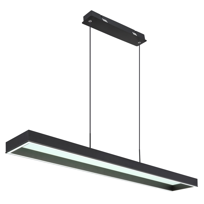 Globo - LED ljusreglerad ljuskrona på textilsladd LED/70W/230V 2700-6500K + fjärrkontroll