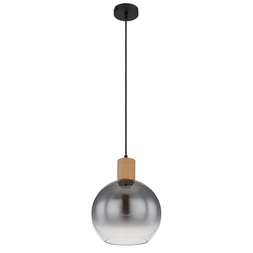 Globo - Ljuskrona med textilsladd 1xE27/40W/230V