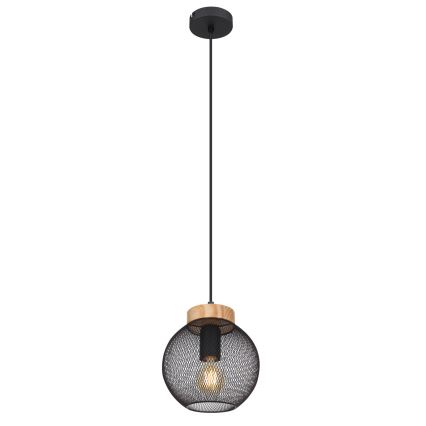Globo - Ljusskrona med upphängningsrem  1xE27/60W/230V