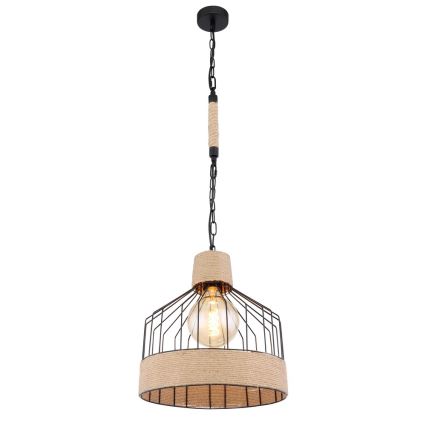 Globo 15674H1 - Ljuskrona med kedja HALIA 1xE27/60W/230V