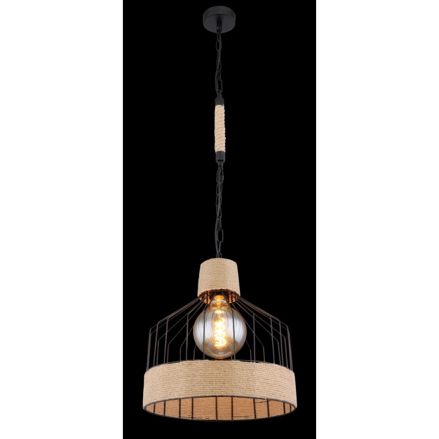 Globo 15674H1 - Ljuskrona med kedja HALIA 1xE27/60W/230V