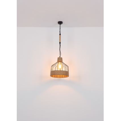 Globo 15674H1 - Ljuskrona med kedja HALIA 1xE27/60W/230V