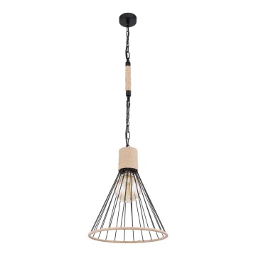 Globo 15676H1 - Ljuskrona med kedja HALIA 1xE27/60W/230V