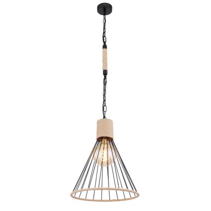 Globo 15676H1 - Ljuskrona med kedja HALIA 1xE27/60W/230V