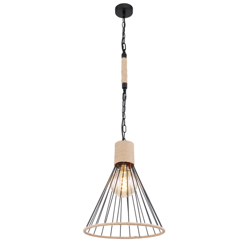 Globo 15676H1 - Ljuskrona med kedja HALIA 1xE27/60W/230V