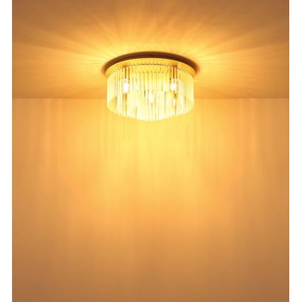 Globo - Taklampa 5xE27/60W/230V Ø 50 cm