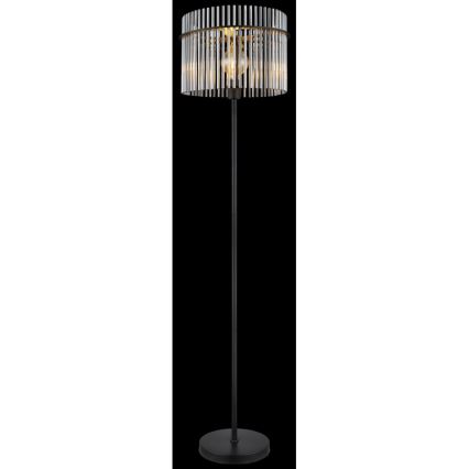 Globo - Golvlampa 1xE27/60W/230V svart