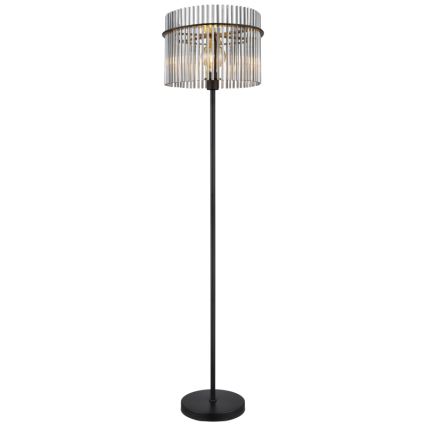 Globo - Golvlampa 1xE27/60W/230V svart