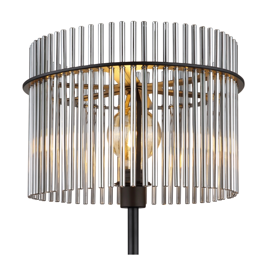 Globo - Golvlampa 1xE27/60W/230V svart