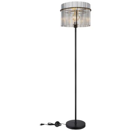Globo - Golvlampa 1xE27/60W/230V svart